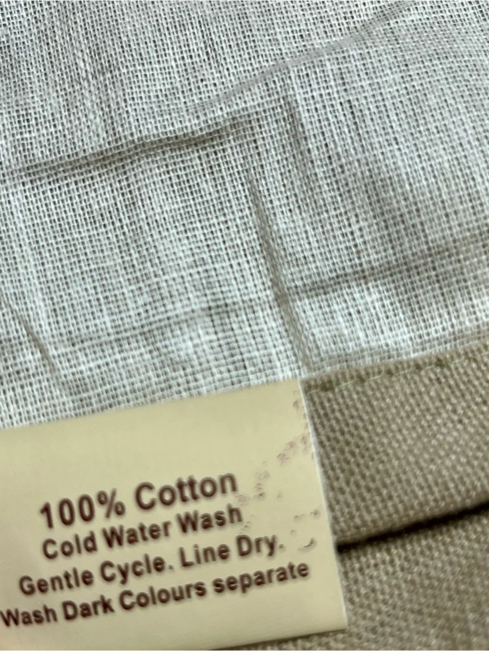 NWOT Country House Collection Heritage Star Lined Valence Taupe,Burgundy Red